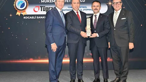 Tüpraş'a Kocaeli Sanayi Odası'ndan Ödül