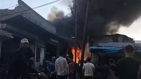 Adana'da Hurdacı Dükkanında Yangın