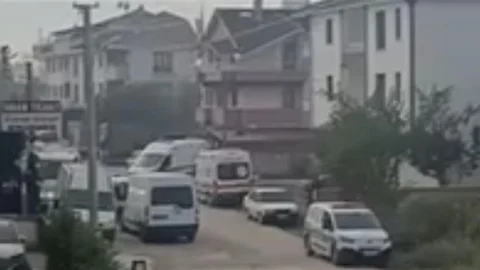 Düzce'de Ocakta Unutulan Çaydanlık Yandı