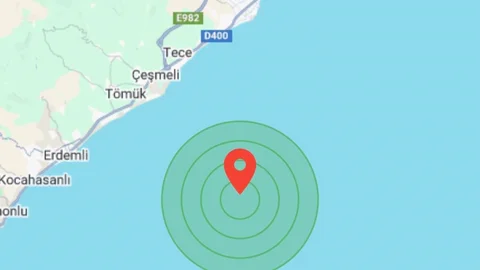 Mersin Açıklarında Deprem