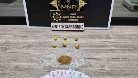 Anamur'da Uyuşturucu Taciri Yakalandı