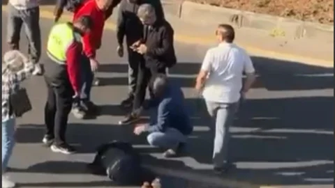 2.5 Çevre Yolu Üzerinde Kaza: Araç, Karşıdan Karşıya Geçmeye Çalışan Adama Çarptı!