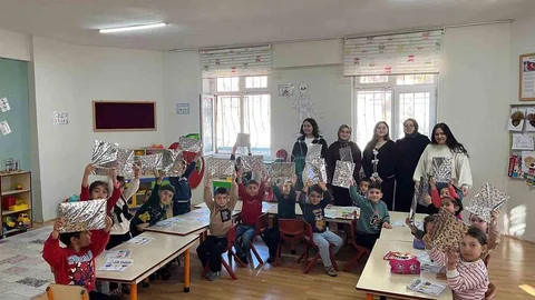 Tomarza'da Anaokulu Öğrencileri Geri Dönüşüm Öğrendi