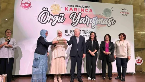 Fatih’te Örgü Festivali Ödülleri Dağıtıldı