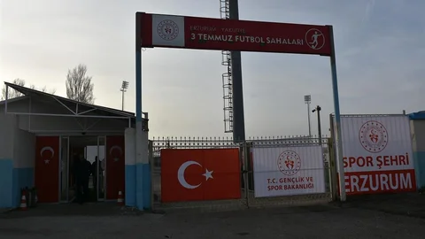 Erzurum'da Spor Güvenliği Artıyor