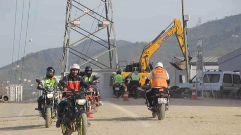 Ordu'da Motosiklet Eğitiminde Tehlike Var