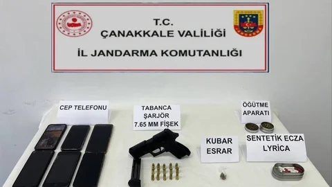 Çanakkale'de Uyuşturucu Operasyonu Gerçekleşti