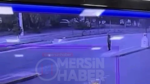 Mersin'de Motosiklet Kazası Görüntüleri Ortaya Çıktı