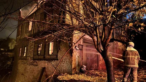 Yangın, Karabük'teki Tarihi Konakta Çıktı