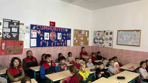 Kırklareli Vize'de Öğrencilere Eğitim Verildi