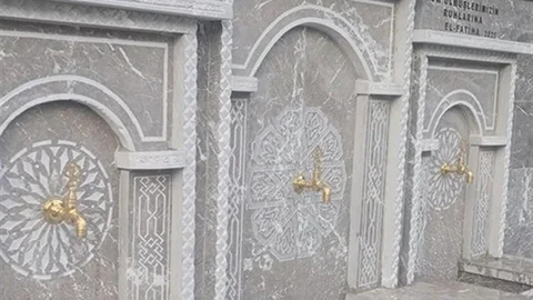 Bayırköy'de Tarihi Çeşmeler Yenilendi