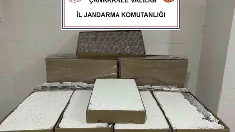 Çanakkale'de Kaçakçılık Operasyonu Yapıldı