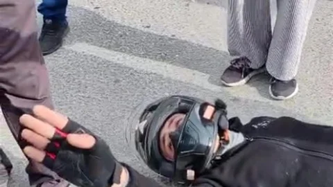 Antalya'da Motosiklet Kazası