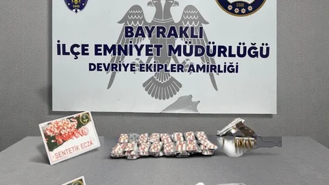 İzmir Bayraklı'da Uyuşturucu Operasyonu