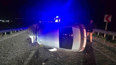 Gönen'de Trafik Kazası Meydana Geldi