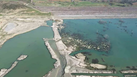 Tekirdağ'da Barajda Su Sorunu Yaşanıyor