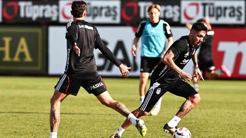 Beşiktaş'ta Antrenman Günü