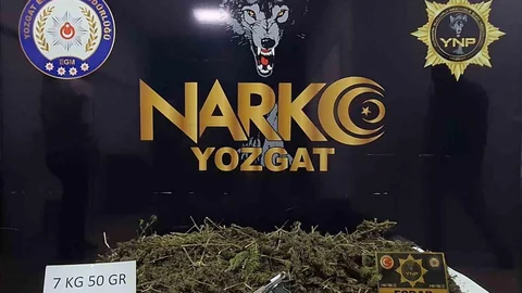 Yozgat'ta 7 Kilogram Esrar Yakalandı