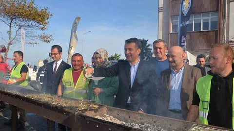 Samsun’da Hamsi Festivali Büyük İlgi Gördü