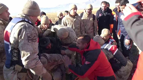 Erzurum'da Çoban Hayatta Kalmayı Başardı
