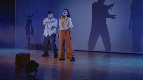 Fransız Dans İkilisi Bursa'da Performans Sergiledi