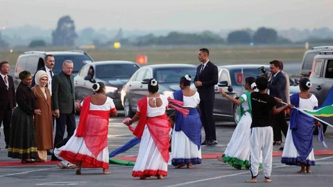 Cumhurbaşkanı Erdoğan, G20 Zirvesi İçin Johannesburg'da