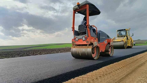 Edirne'de Köy Yolları Yenileniyor