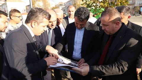 Başkan Doğan Alaçam'da Projeleri İnceledi