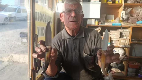 Kahramanmaraş'ta Bıçak Ustası Gelenekleri Yaşatıyor