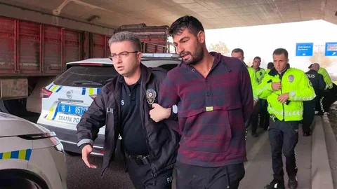 Bursa'da Cinayet Zanlısı Trafik Polisleri Tarafından Yakalandı