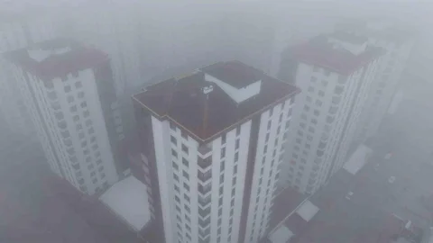 Elazığ'da Yoğun Sis Etkisi