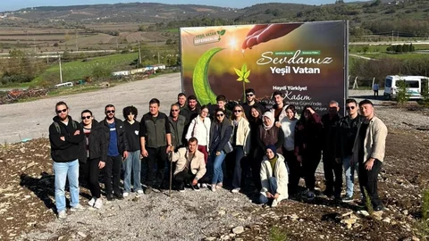 SUBÜ Öğrencileri Yeşil Vatan İçin Fidan Dikti