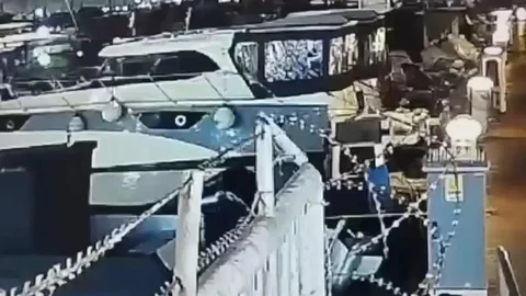 Pendik Marina'da Feci Kaza