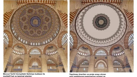 Selimiye Camii Restorasyonu Mahkemeden Durdu