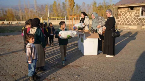 Almanya'dan Muş'a Kış Yardımı Yapıldı