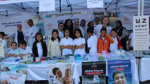 Kumluca'da Çocuklara Sağlık Eğitimi