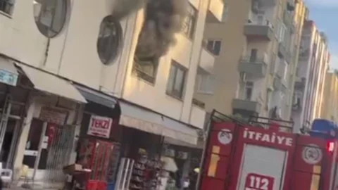 Palmiye Mahallesi'nde Yangın Çıktı