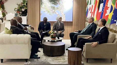 Cumhurbaşkanı Erdoğan MIKTA Liderleriyle Buluştu