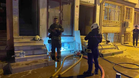 Ortaköy'de Yangın Paniği Yaşandı