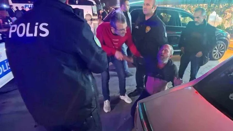 Aksaray'da Alkollü Şahısların Olayı