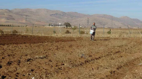 Gercüş'te Çiftçiler Tohum Ekimine Başladı