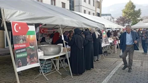 Osmaneli'den Filistin'e Yardım Gönderildi