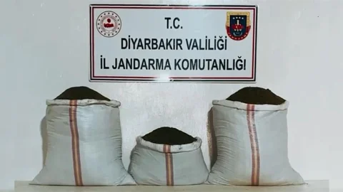 Diyarbakır'da 555 Kilogram Uyuşturucu Ele Geçirildi