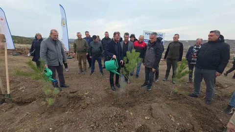 Kütahya'da Hatıra Ormanı Oluşturuldu