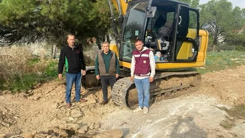 Burunköy'de Yangın Yolları Açılıyor