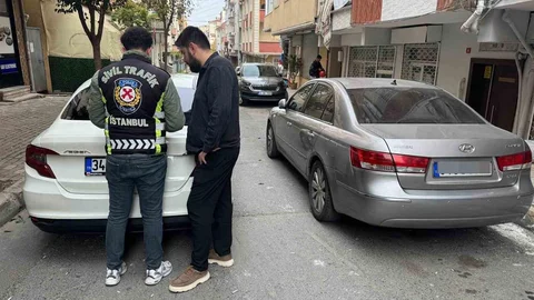 Şişli'de Trafik Ceza Uygulaması