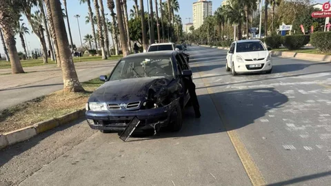 Mersin'de Kaza Anı Kamerada