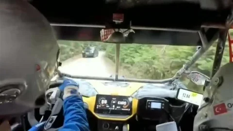 Bolu'da Baja Yarışında Tehlikeli Anlar