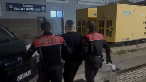 Samsun'da Hükümlü Yakalandı