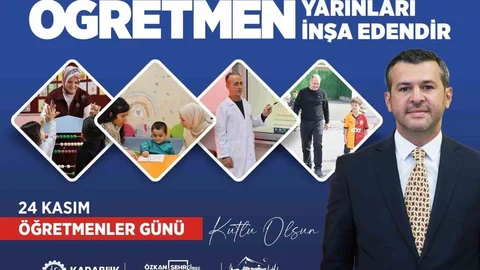 Karabük'te Öğretmenler Günü Mesajı